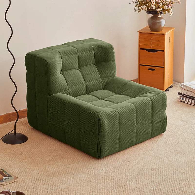 Double Lazy Sofa | Sit, Recline or Sleep | Waffle Fabric | Free Delivery Australia - Wide | 3 - Year Warranty - 路卡萨家具工厂