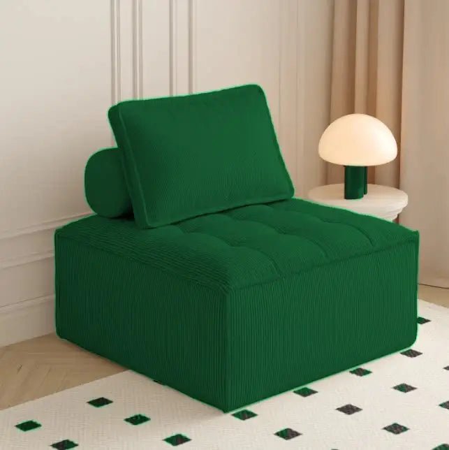 Italian Minimalist Lazy Sofa | Modular Tofu Block | Bedroom & Living Room | Free Delivery Australia - Wide | 3 - Year Warranty - 路卡萨家具工厂