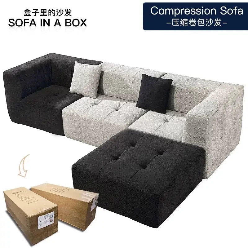 Luxury Cloud Modular Sofa | Vacuum Compressed | High - Density Foam | Free Delivery Australia - Wide | 3 - Year Warranty - 路卡萨家具工厂