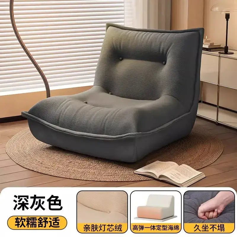 Reclining Leisure Sofa Chair | Bedroom, Living Room & Balcony | Tatami Nap Chair | Free Delivery Australia - Wide | 3 - Year Warranty - 路卡萨家具工厂