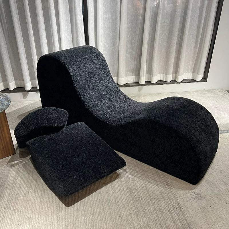 S - Shape Yoga Leisure Chair | Vacuum Roll Pack | Reclining Tatami Sofa | Free Delivery Australia - Wide | 3 - Year Warranty - 路卡萨家具工厂